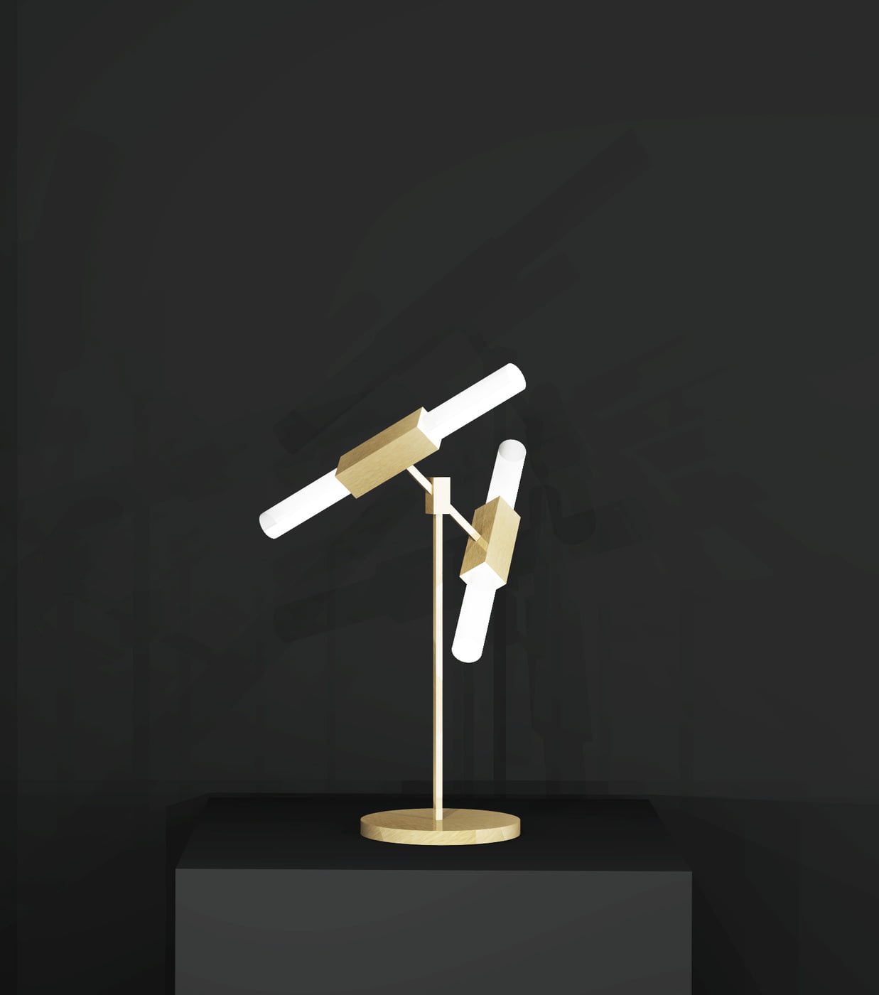 Tubular Table Lamp
