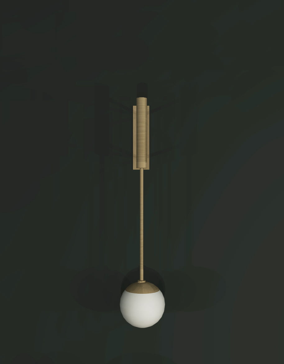 Geometric Wall Light 1