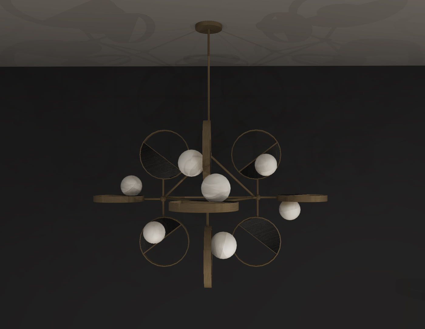 Minimal Chandelier