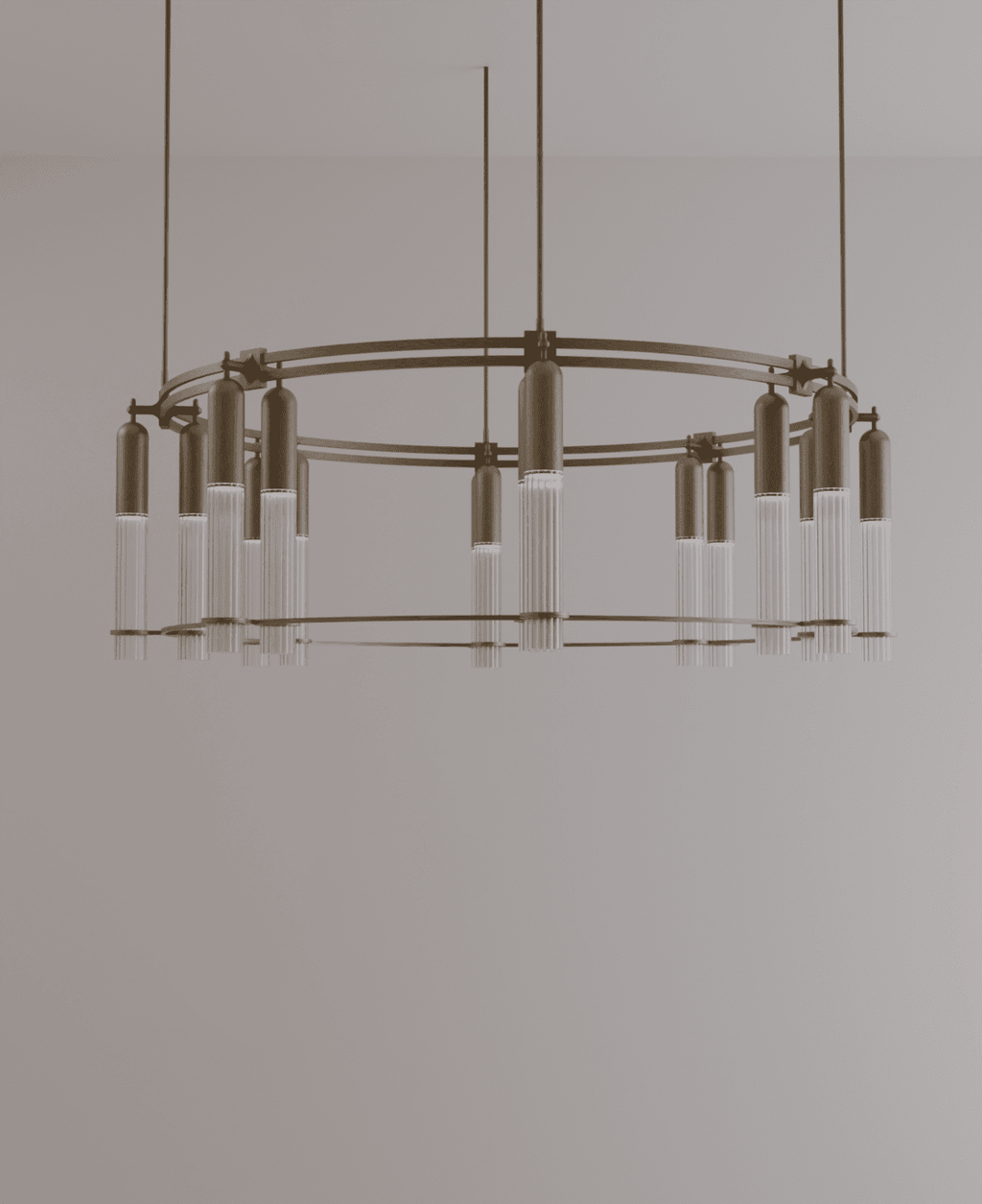 The Rigata Circular Chandelier
