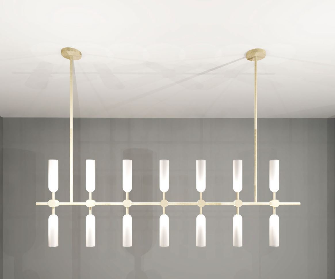 Duo Chandelier 1