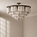 Alabaster Ripples Chandelier