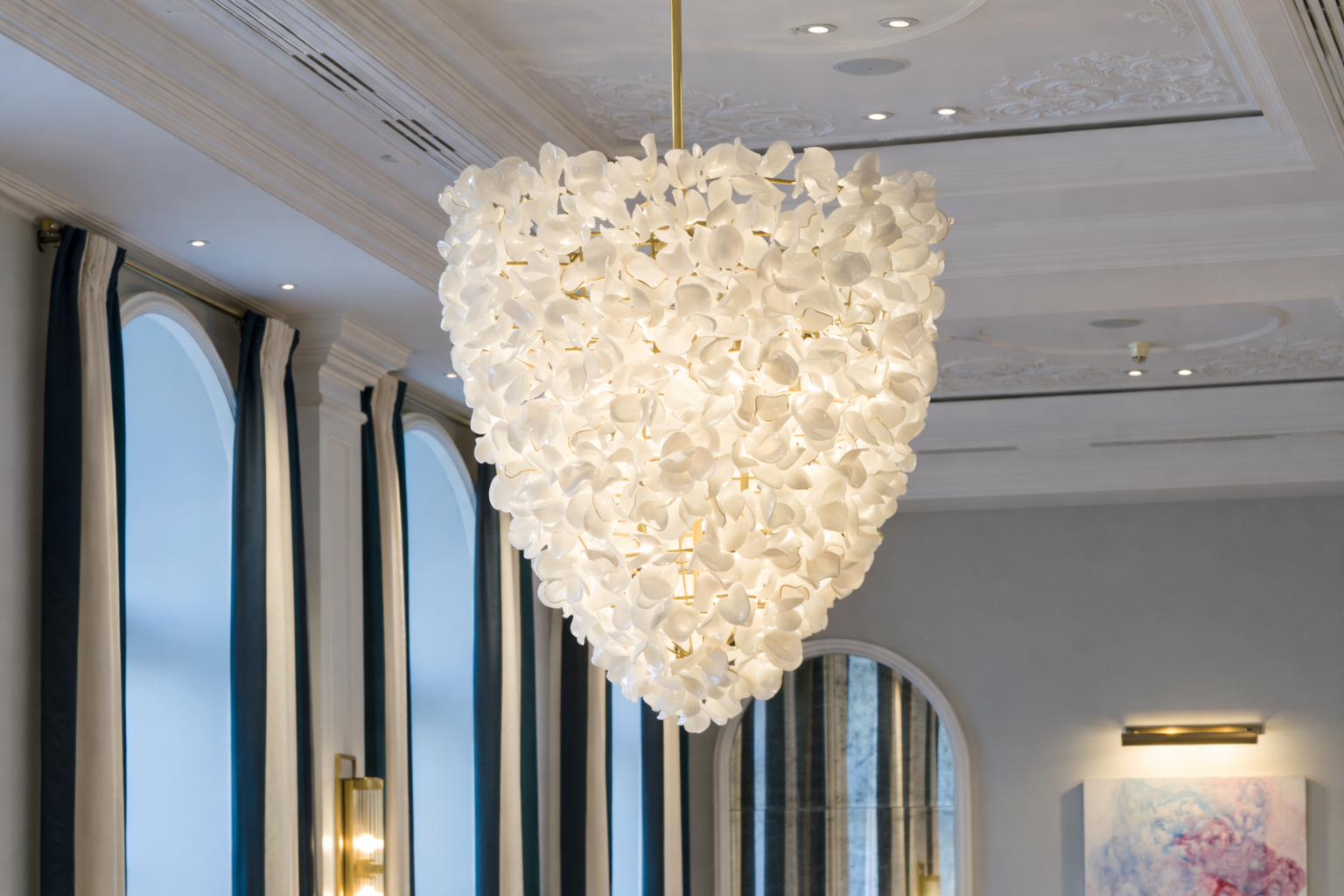 The Gilt Edged bouquet Chandelier, by Imagin