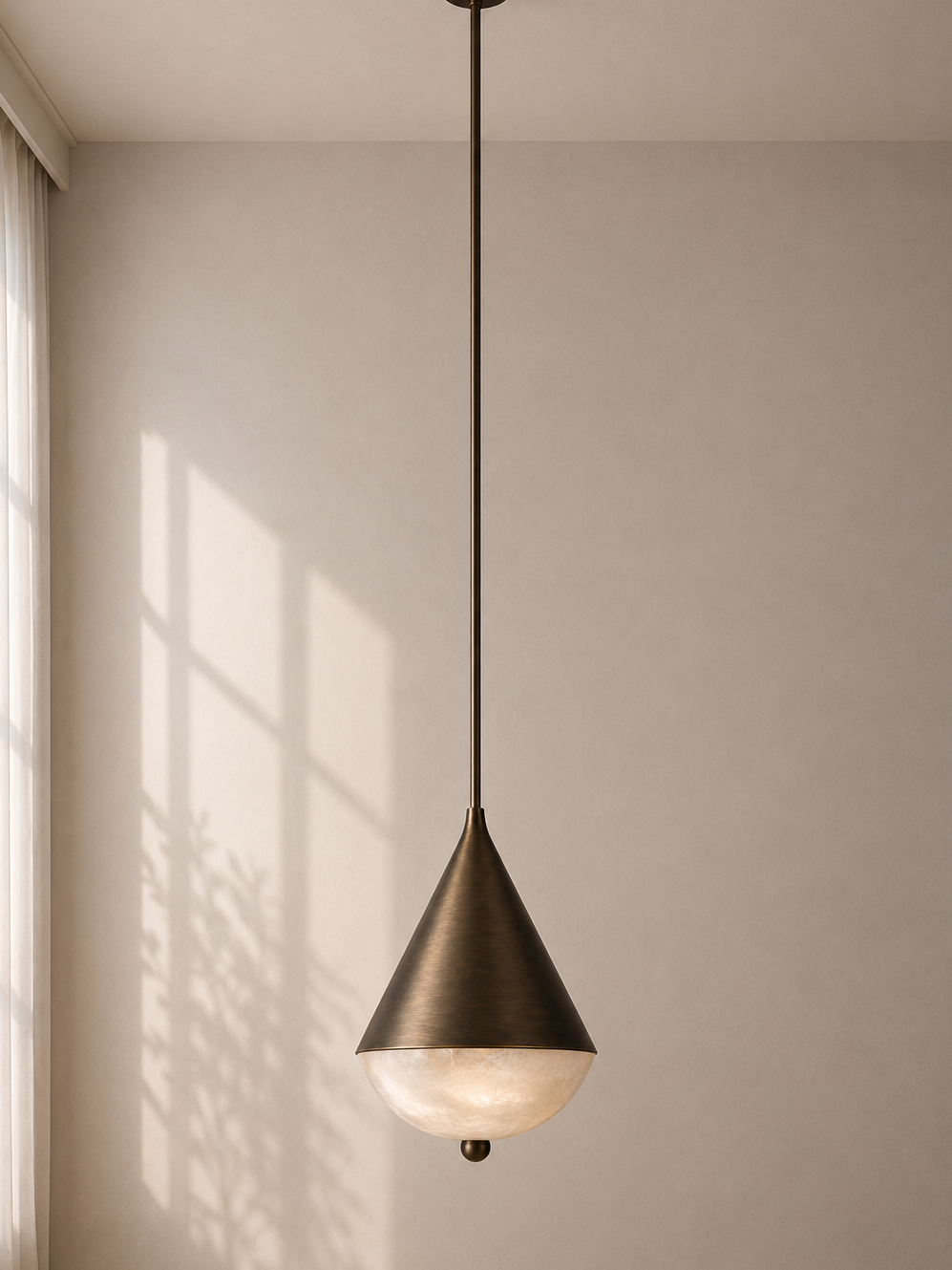 Mid-century Apex Dome Pendant