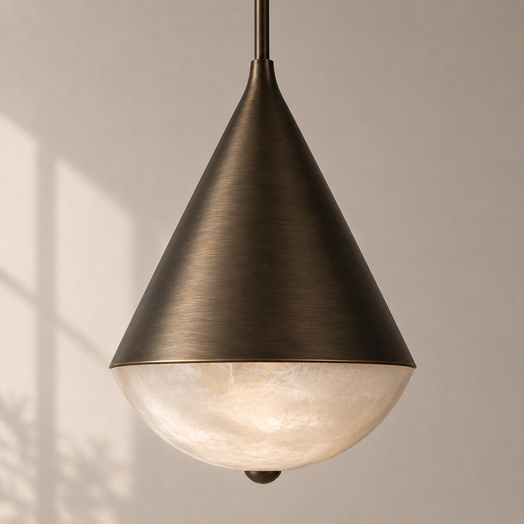 Mid-century Apex Dome Pendant