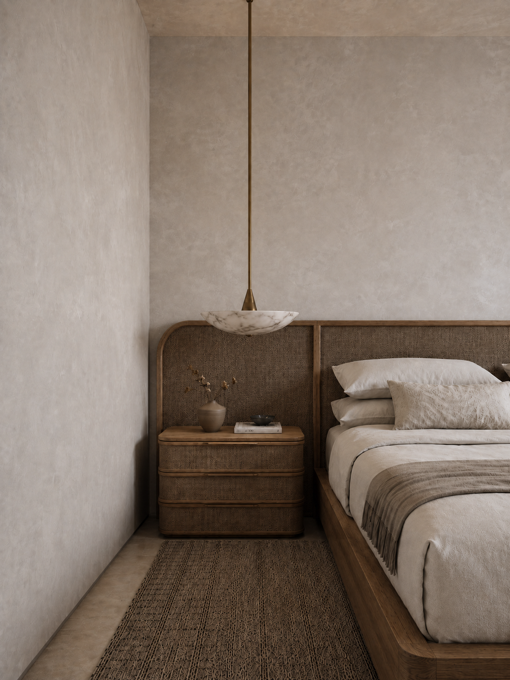 The Meridian Alabaster Pendant