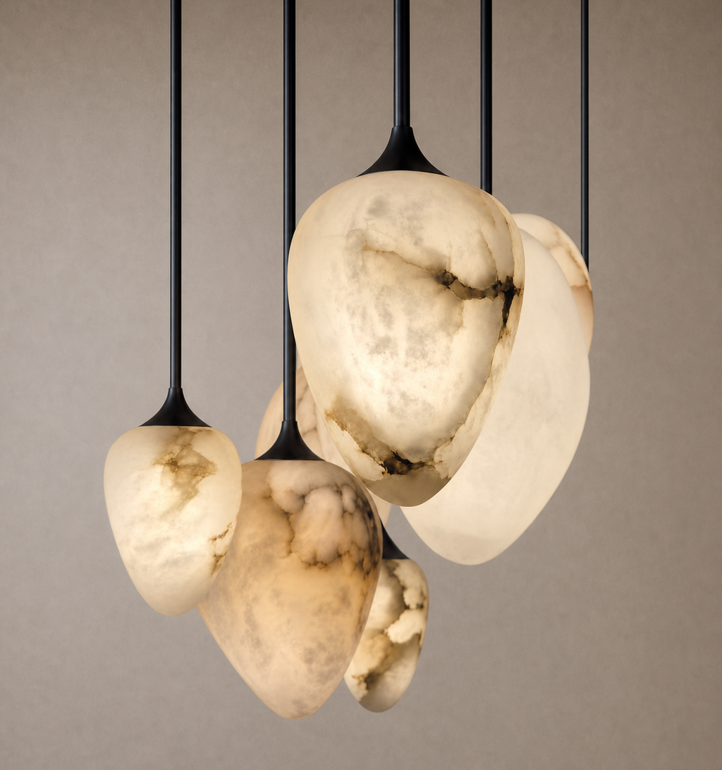 The Lunastone Chandelier