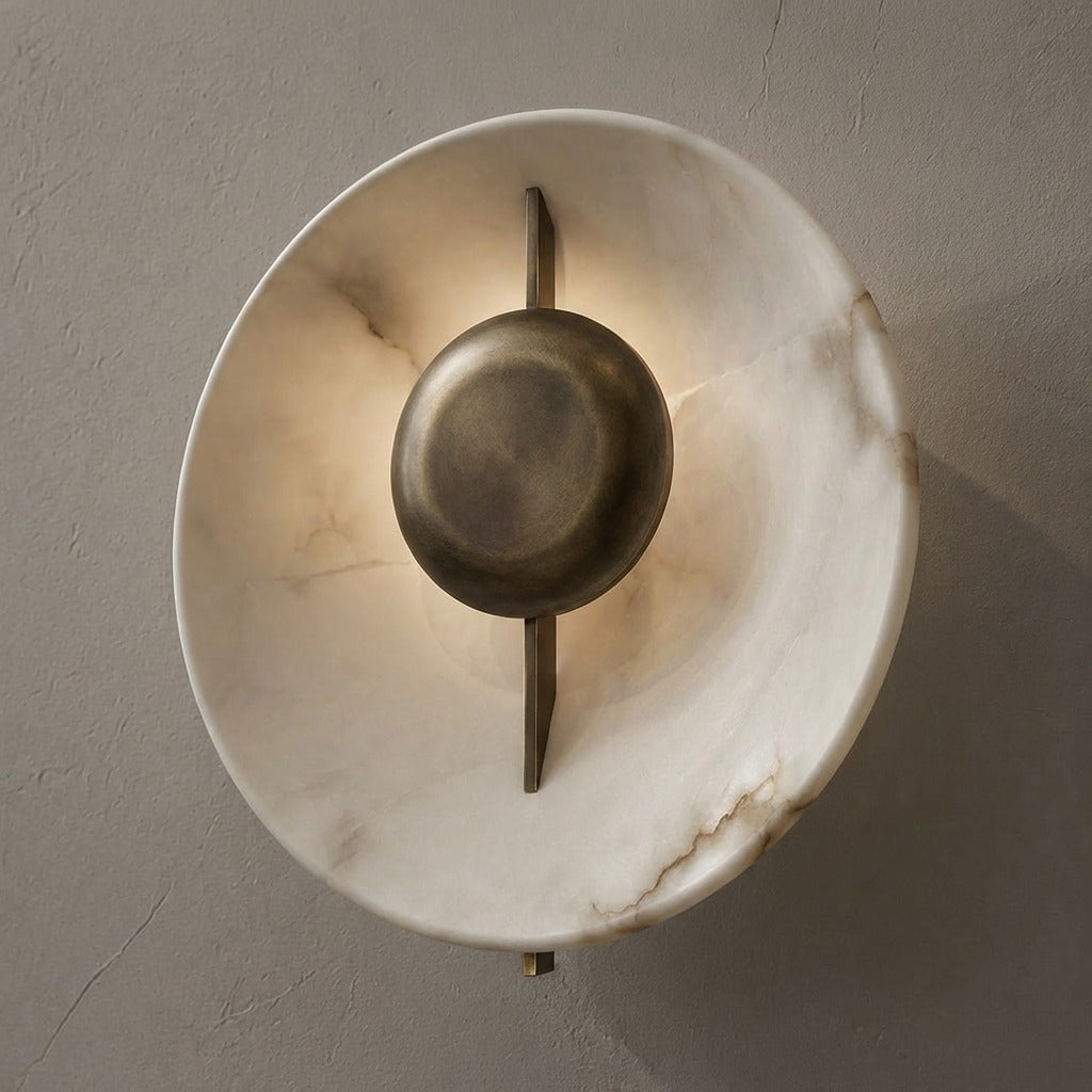 Calatia Wall Sconce - Alabaster