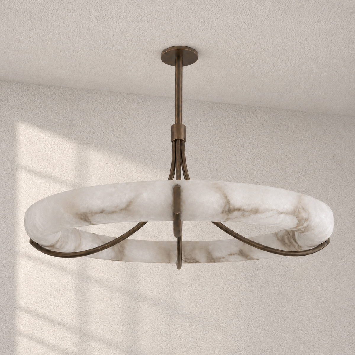 Alabaster Halo Pendant — Imagin London