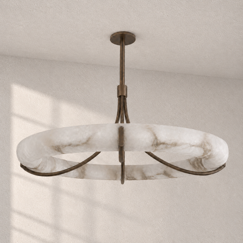 Alabaster Halo Pendant — Imagin London