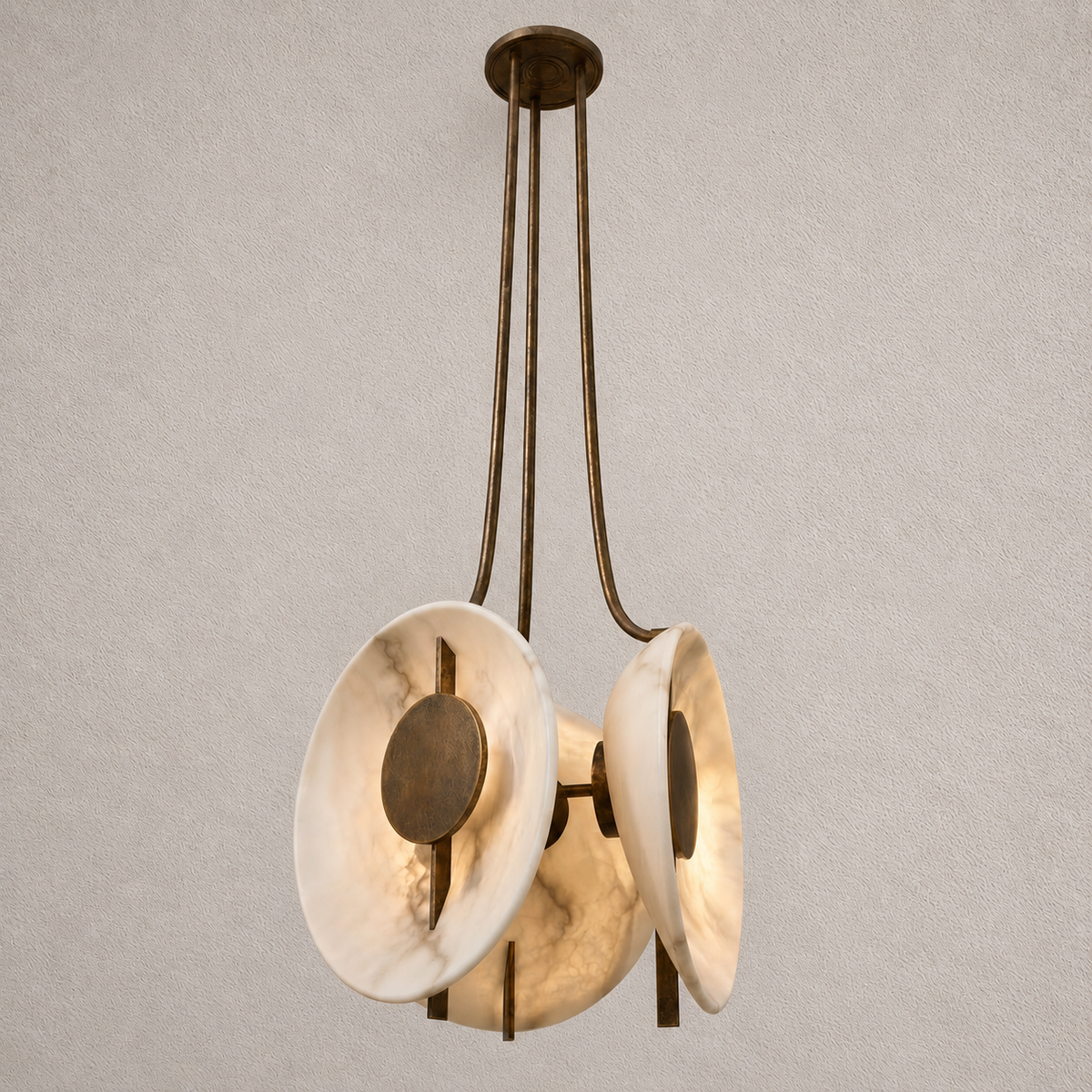 Calatia Pendant in Alabaster — Imagin London