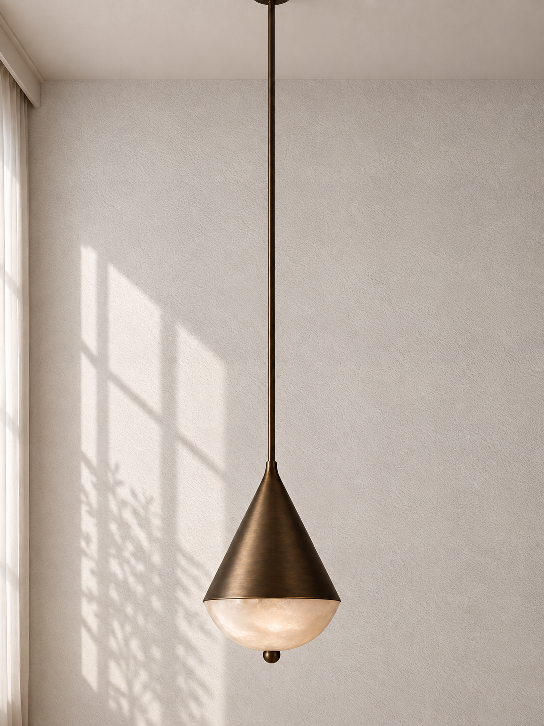 Mid-century Apex Dome Pendant — Imagin London