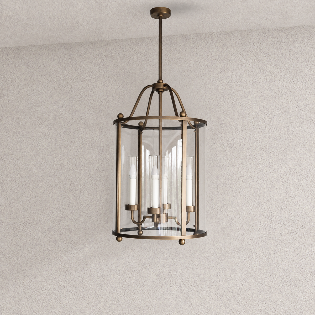 The Infinity Halo Alabaster Pendant — Imagin London